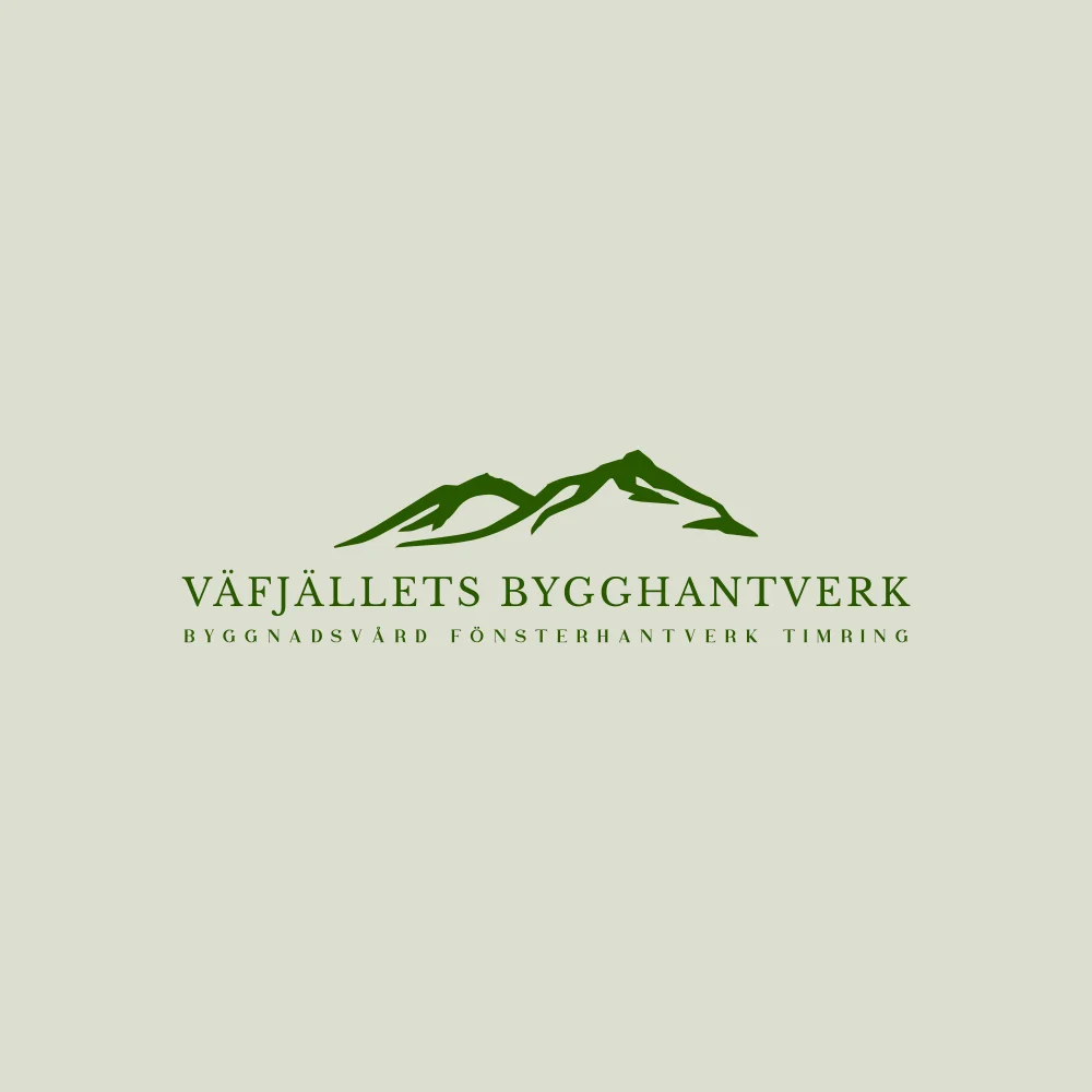 Väfjällets bygghantverk