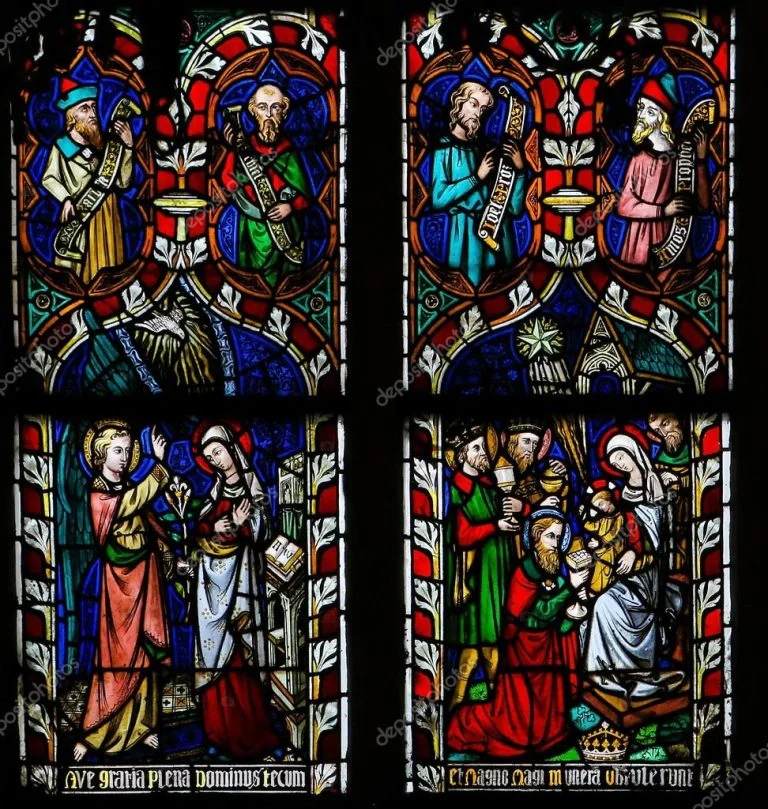 Blyinfattade fönster!